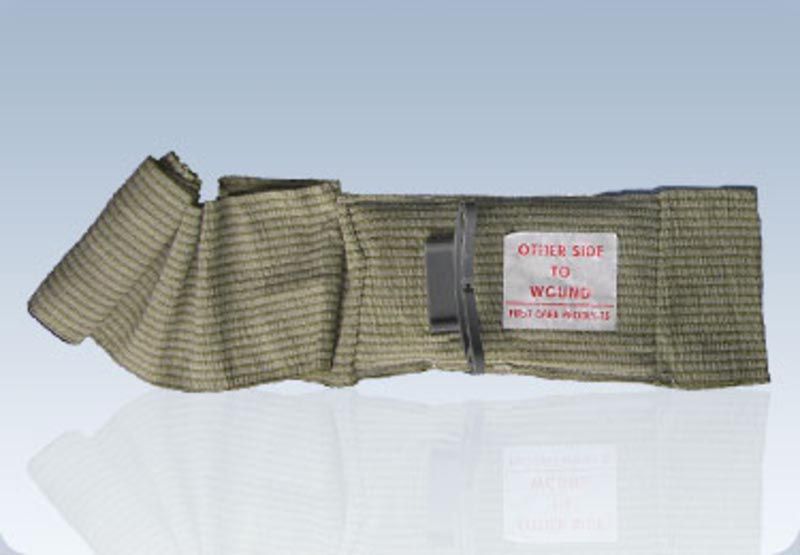 RHINO RESCUE 6 Emergency Compression Bandage Strile Trauma Wound Dressing  Israeli First Aid Kit IFAK, 6 Inch, 10 Count