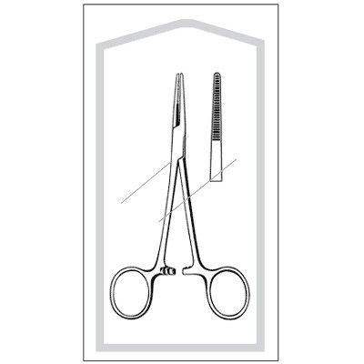 5.5 Straight & Curved Full Black Kelly Hemostat Forceps Set - Locking  Tweezer Clamps - Ideal Hemostats For Nurses, Fishing Forceps, Crafts And  Hobby