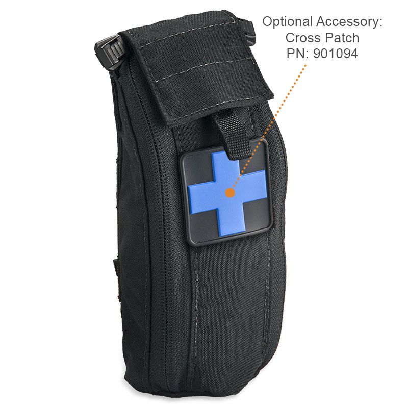 Medical pouch clearance for duty belt